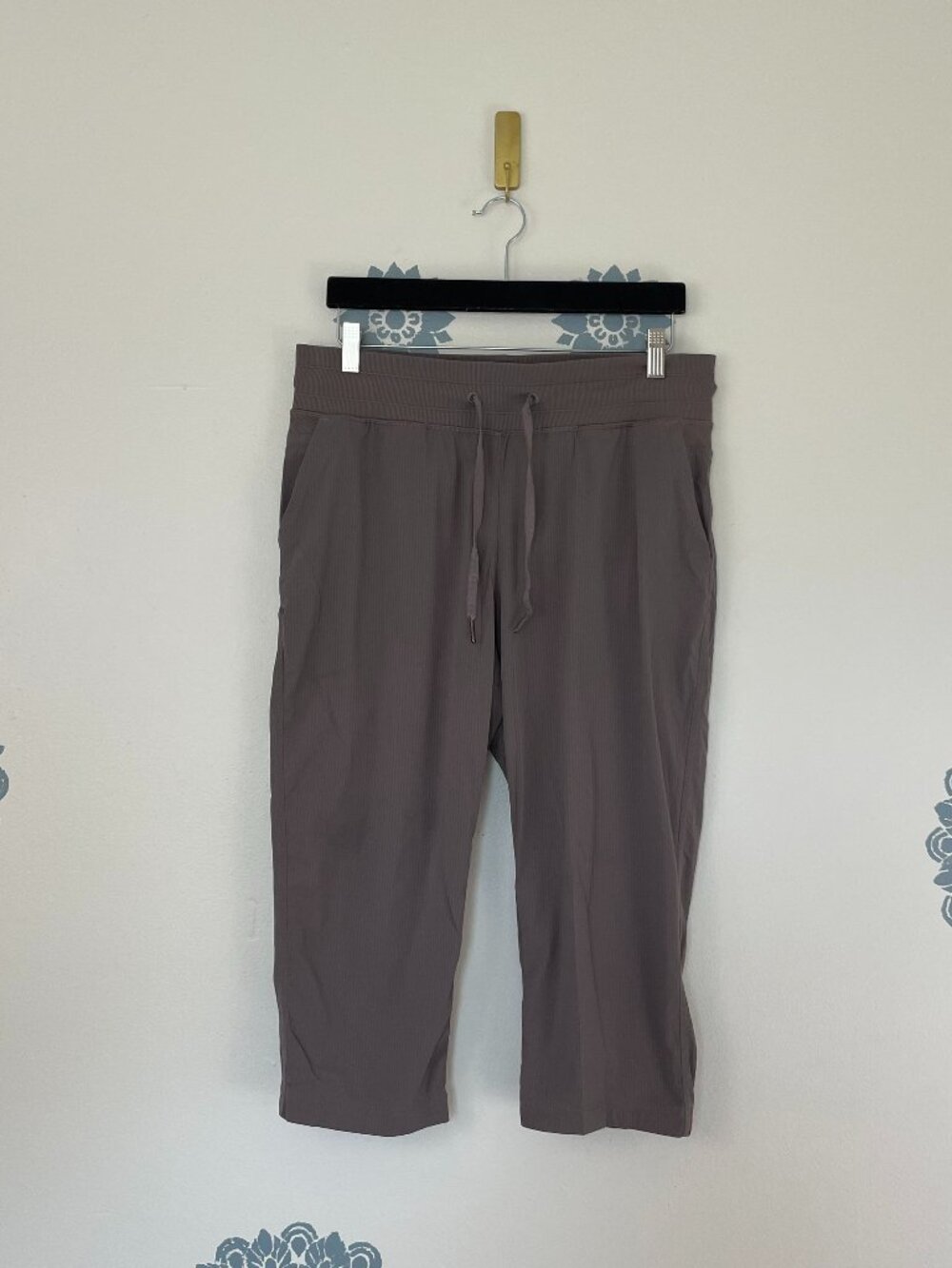 Lululemon Studio Crop II Unlined Pants Cool Cocoa Size 10